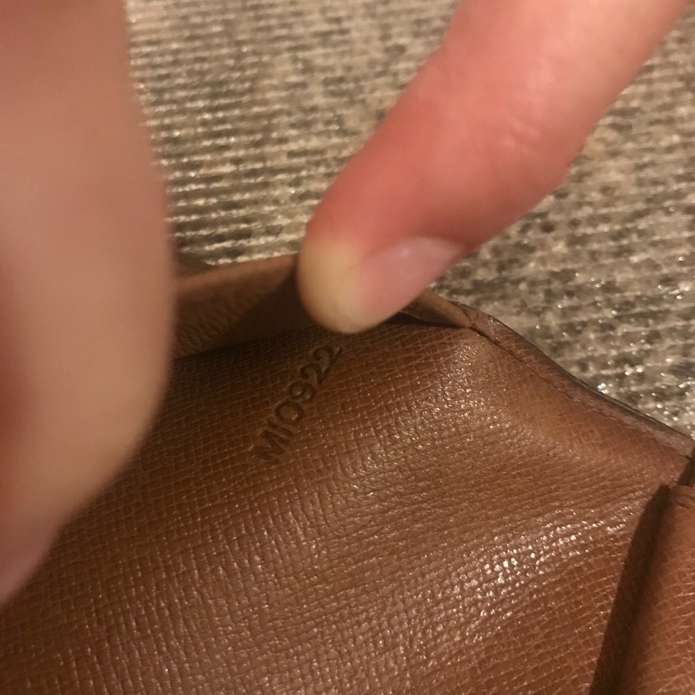 Authentic Louis Vuitton Long Sarah trifold wallet